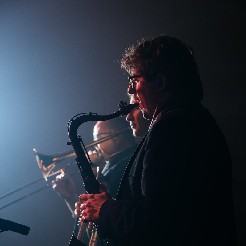 The Brotherhood performing at a corporate event in Corporate Band Chepstow & the Wye Valley